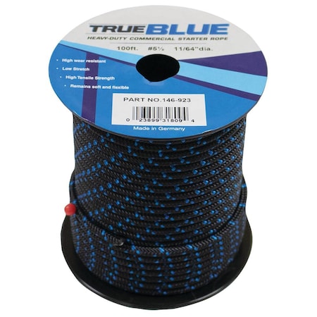 Stens Starter Rope No 5 1/2 Solid Braid; 146-923 100' 146-923